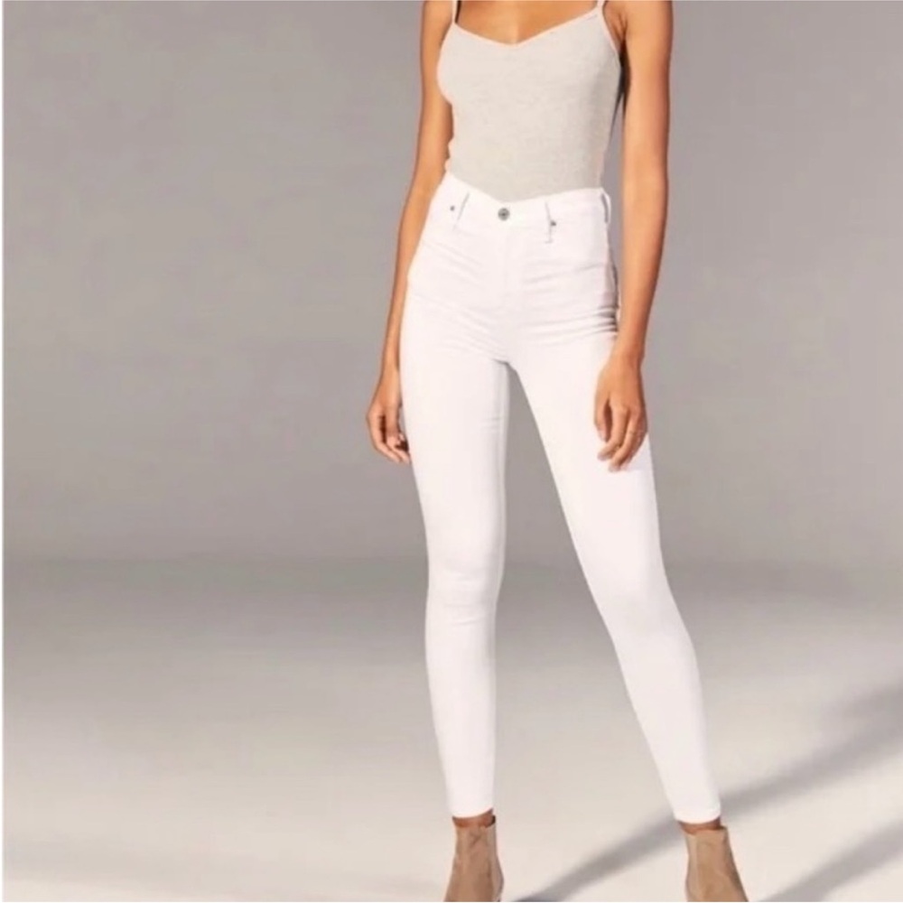 Abercrombie & Fitch Simone High Rise Super Skinny Jeans